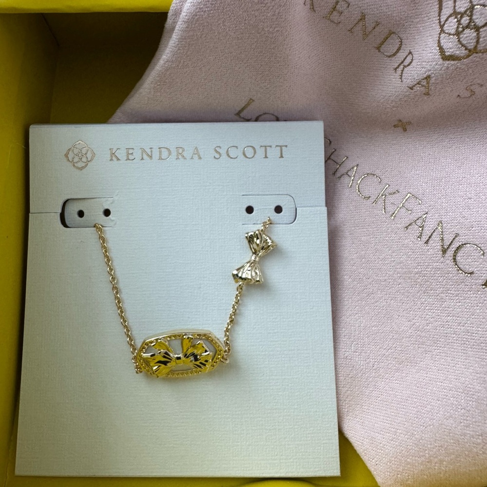 🎀✨KENDRA SCOTT x LOVESHACKFANCY Elisa Double-Sided Necklace - Picture 5 of 9